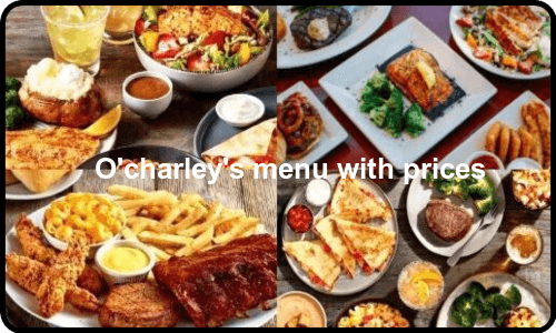 O'Charley's Menu With Prices